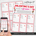cute valentines day cookie grams candygram fundraiser alternative flyer and sheet set